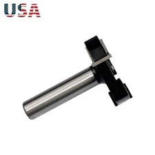 1/2" Shank HSS Milling Machine Cutter Head Efficient Tools For Wood Processing