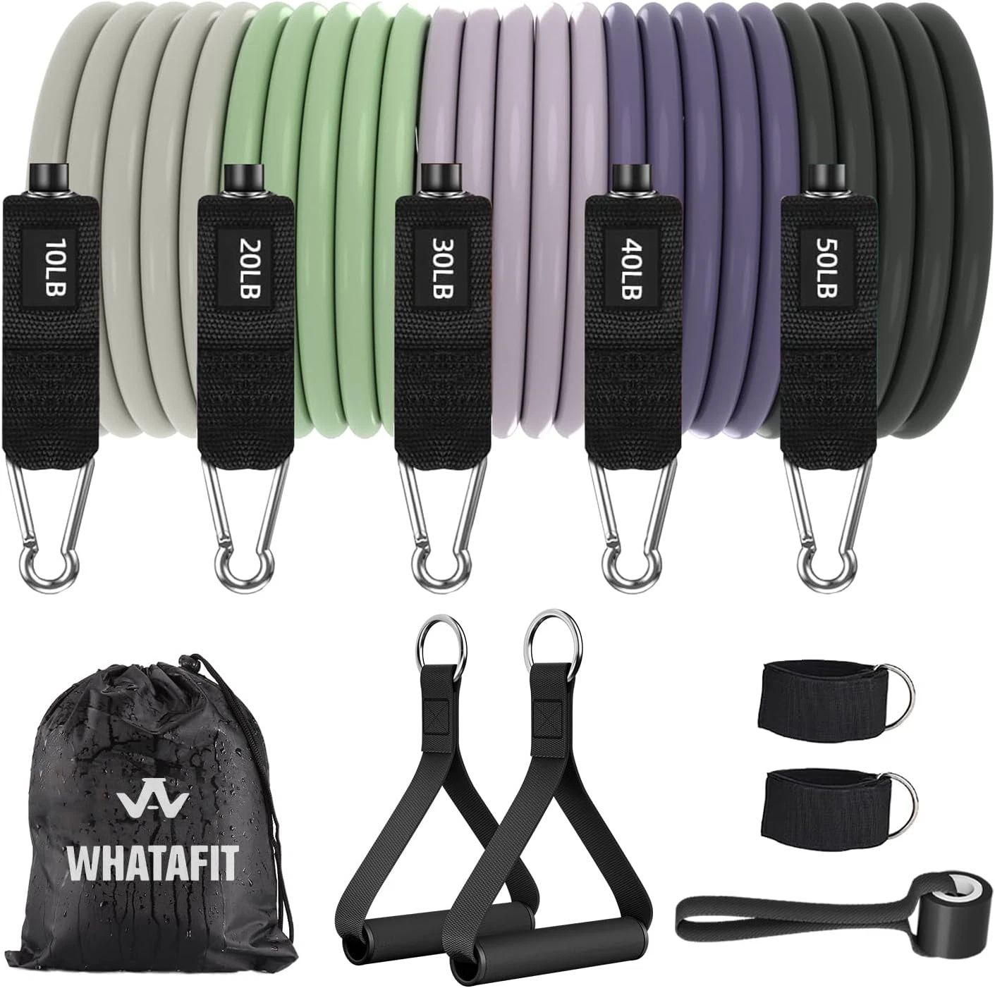 Resistance Bands, Exercise Bands，Resistance Bands for Working Out,Work Out Bands