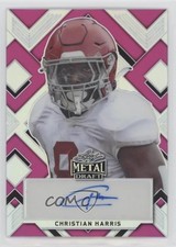 2022 Leaf Metal Draft Portrait Pink Prismatic 15/20 Christian Harris Auto rf2