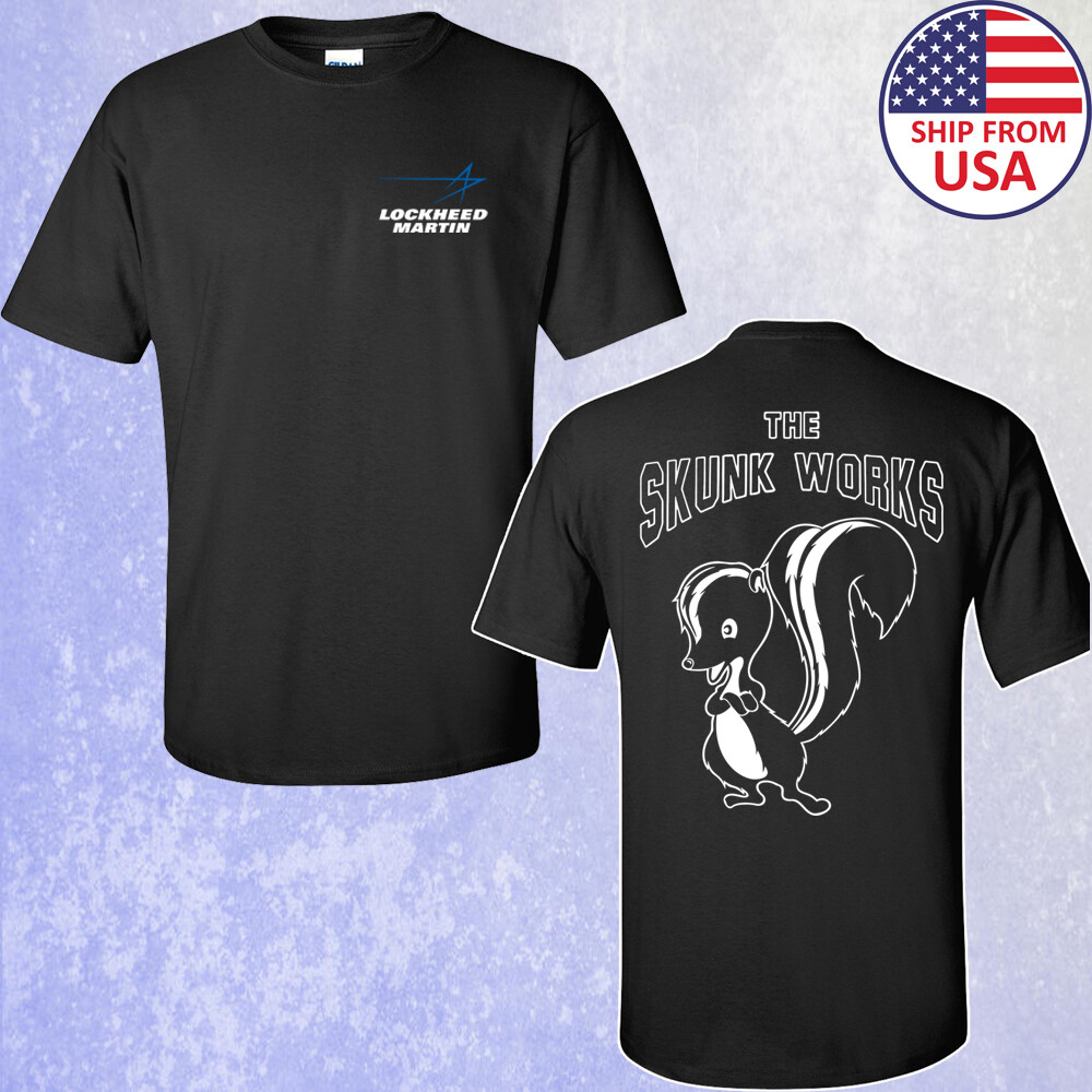 Lockheed Martin Skunk Works Men's Black Size S-5XL | eBay