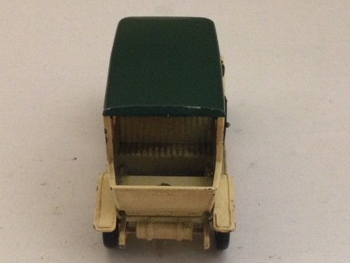 Matchbox Lesney Y-3 Models Of Yesteryear 1910 BENZ Limousine creme/grün T5863 - Bild 4 von 6