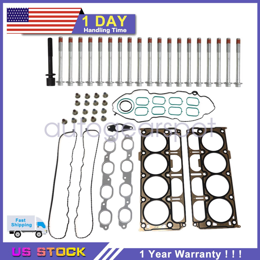 Complete Head Gasket Set With Bolts For 2014-2020 Chevy Tahoe/GMC Sierra/Yukon With 5.3L Engine