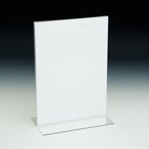 8.5" x 11" Bottom Load Table Tent / Sign Holder, Pack of 20 (less than $4.00 ea) - Picture 2 of 2