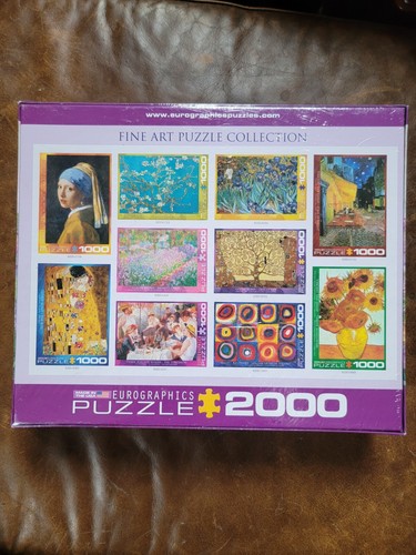 New! EuroGraphics - Claude Monet - Monet's Garden - 2000 Piece Puzzle (Sealed) - Picture 6 of 6