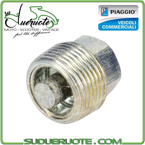 Tappo Olio Motore Scarico Magnetico per Ape 50 TM 703 420 Car Max Poker Piaggio - Foto 22 di 24