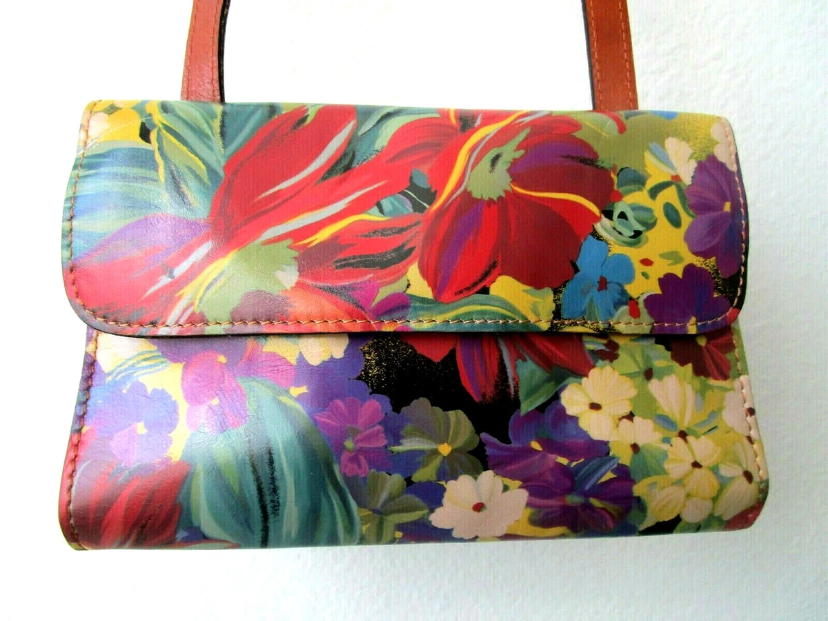Patricia nash tauriana leather crossbody organizer hot sale