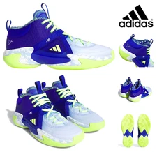 adidas Exhibit Select Candace Parker Mid Basketball Shoes Womens 12.5 Blue/White