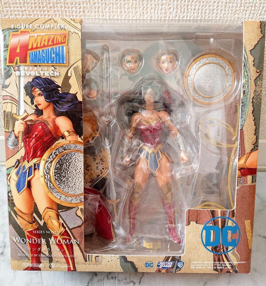 Wonder Woman アクションフィギュア 4体セット Amazing Yamaguchi Wonder Woman Figure KAIYODO Figure Complex