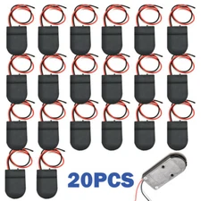 20/Pcs CR2032 Button Coin Cell Battery Socket Holder Case Cover with ON-OFF US