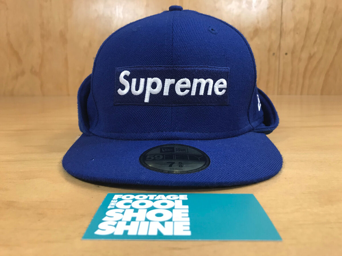 SUPREME X NEW ERA FLEECE BOX LOGO 59FIFTY FITTED HAT FALL SUPREME X NEW ERA FLEECE BOX LOGO 59FIFTY FITTED HAT FALL