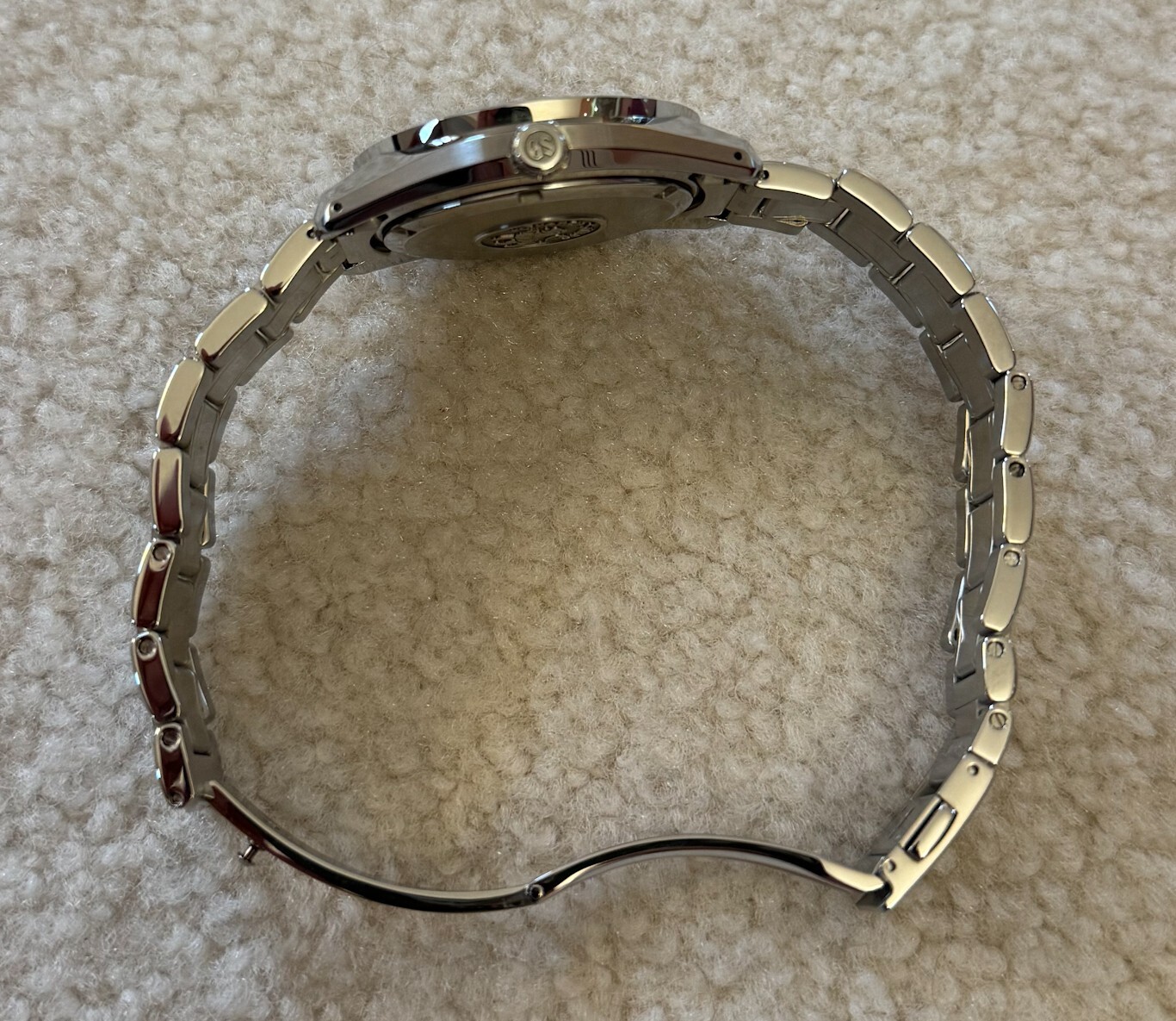 Grand Seiko Heritage Navy Blue Men's Watch SBGP005 eBay