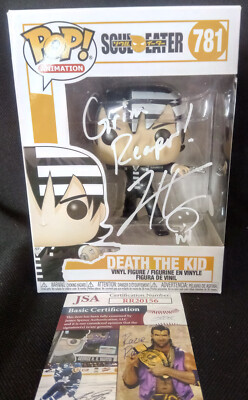 Funko Pop Signed Death the Kid 781 Soul Eater / Todd Mittelman [Cletius]