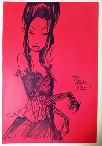 CROCI - Dessin original CARMILLA - 第 1/1 張圖片