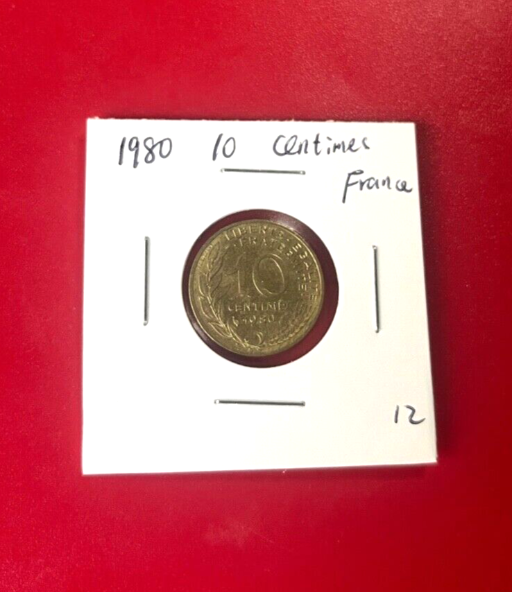 1980 FRANCE 10 CENTIMES COIN - NICE WORLD COIN !!! | eBay