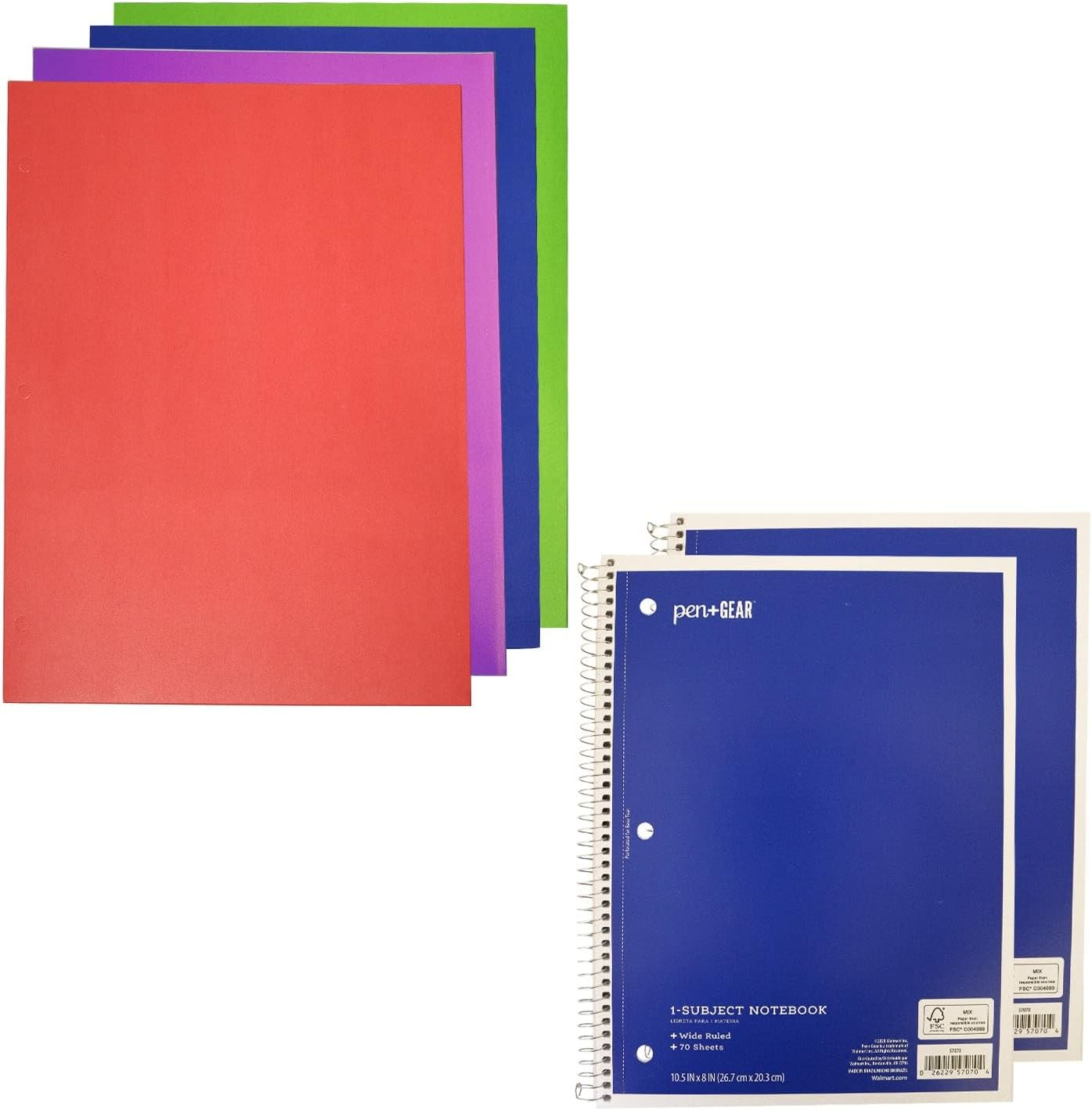 52 Piece Back to School Supply Kit for K12 Essentials Box of