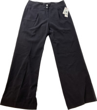 Jones New York Dress Pants Womens Size 12 Dark Gray
