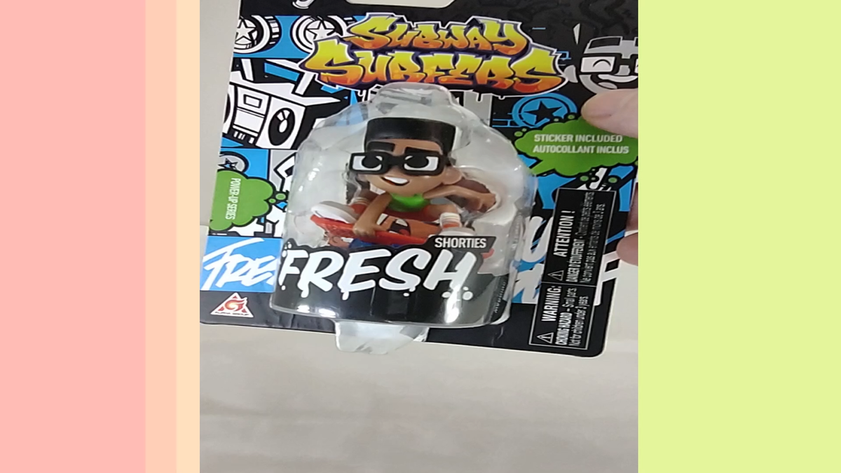 Subway Surfers Fresh Shorties Figurine Mini Figure Toy Urban