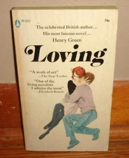 LOVING-Classic 1945 British Novel-HENRY GREEN-Rare Popular Library PB-Superb!