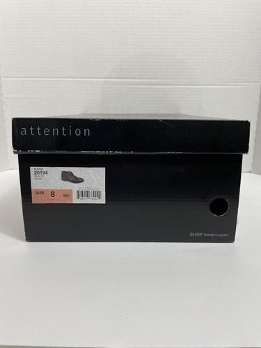 Mens Ankle Boots Size 8 Black Kane 20194 Driving New With Box Attention BN8 - Picture 12 of 12