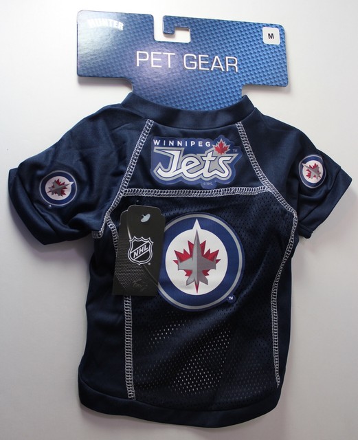 Winnipeg Jets NHL Medium 1415” Length Dog Pet Jersey NEW eBay