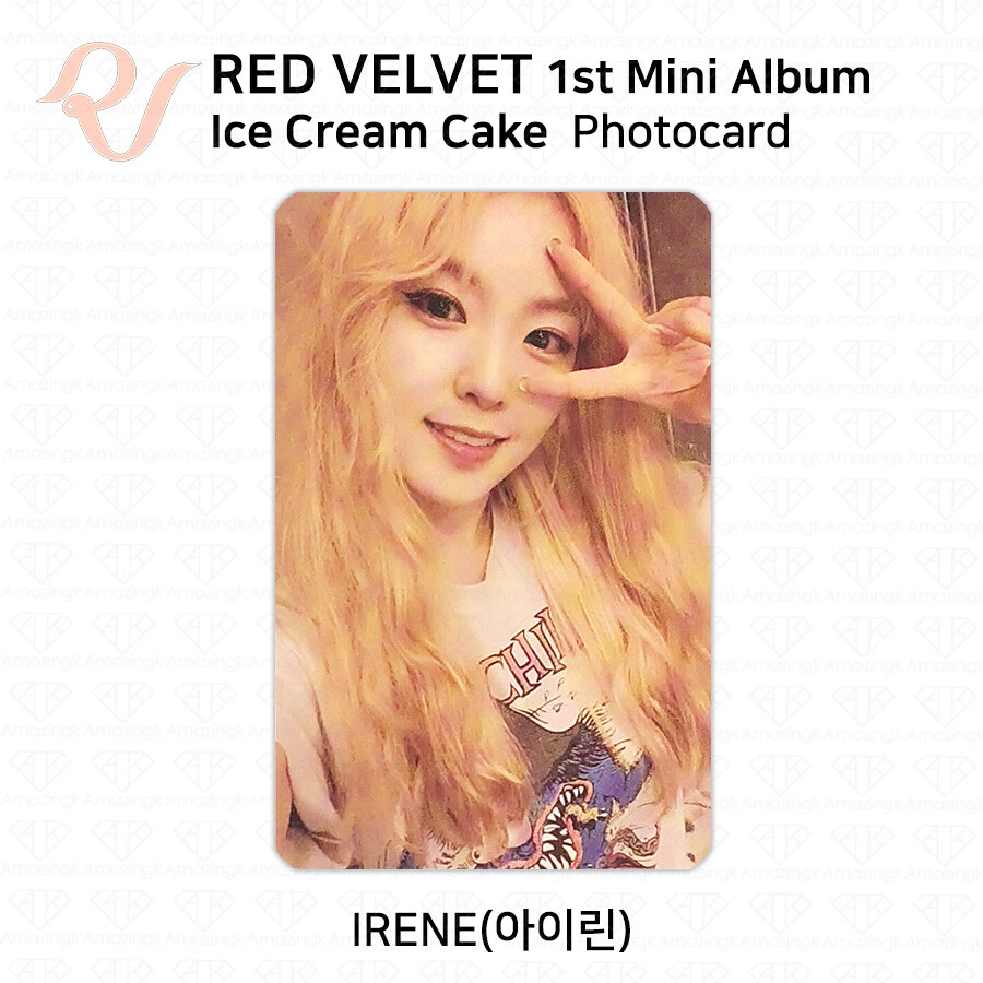 RED VELVET 1st Mini Album Ice Cream Cake Official Photocard Irere