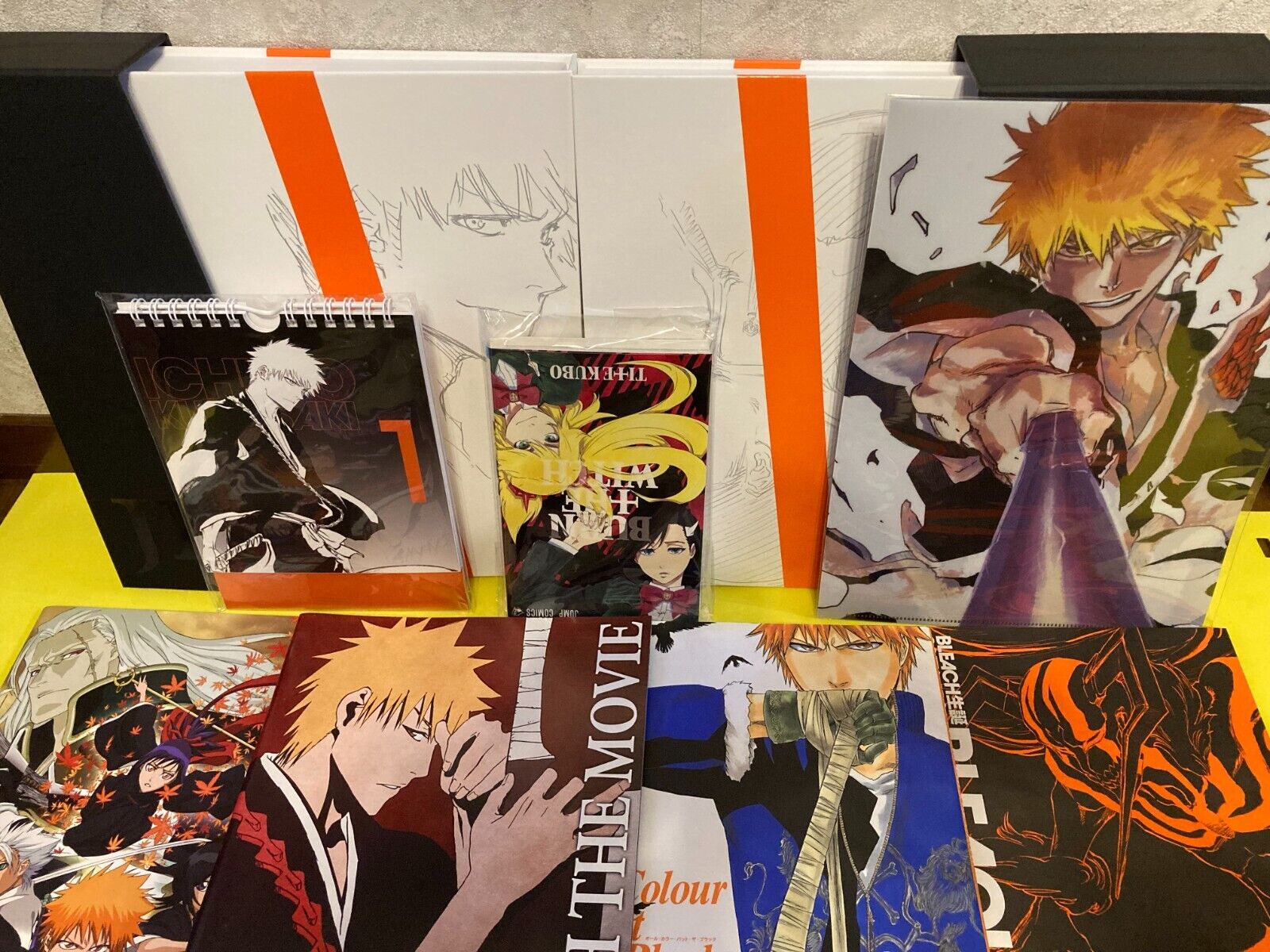 BLEACH JET Art Book Illustrations BLEACH EX clear case, Movie book 