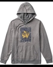 Reef Pima Hoodie Steel Grey Men's Size M