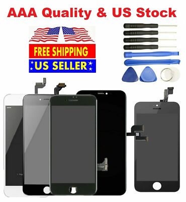 iPhone 6 6S 7 8 Plus LCD Display Assembly Digitizer Touch Screen Replacement Kit