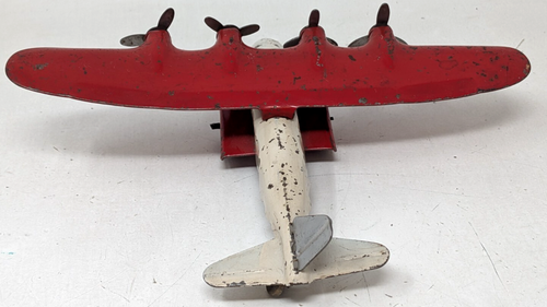 Vintage 1930s Wyandotte China Clipper Sea Plane Airplane Pressed Steel Toy USA - Picture 3 of 7