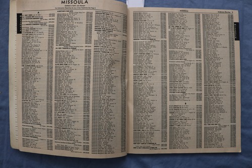 1963 FEBRUARY MISSOULA AND WESTERN MONTANA TELEPHONE DIRECTORY - K 329 - Picture 7 of 12