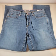 Tommy Hilfiger Womens Jeans Size 10 Medium Wash Straight Leg Denim