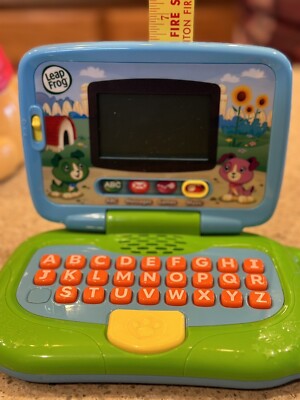LEAP FROG My Own Computer Childrens Toddler Educational Toy Green EUC ...