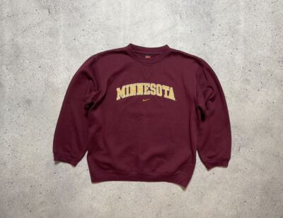 Vintage 90's Oversized Baggy Sweatshirt Nike Minnesota Y2K