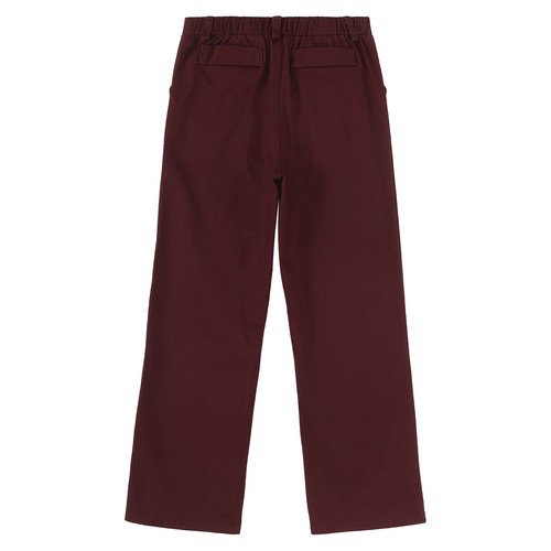 Kids Boys Loose Cargo Pants Solid Color Casual Elastic Waistband Trousers - Picture 24 of 47