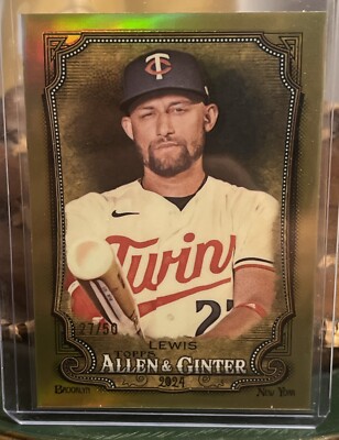 2024 Allen & Ginter Royce Lewis Gold /50