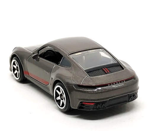 Majorette Porsche 911 Carrera S - Dark Gray - 1:60 (3") no Package - Picture 5 of 6