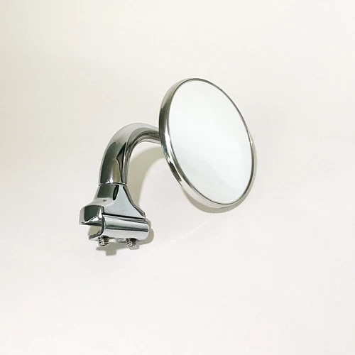 Hot Rod Universal 3" Peep Door Edge Mirror - Flat Lens- Left or Right Hand