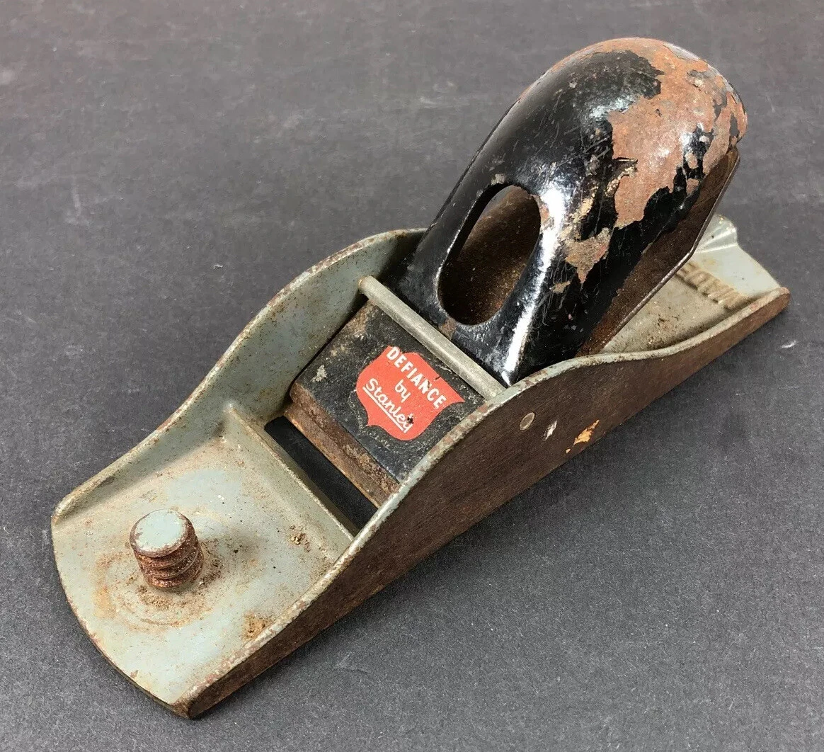 Vintage Stanley Defiance Block Plane Made In USA eBay