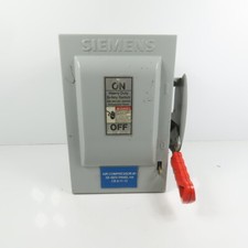 Siemens HNF361 30A Non-Fusible Heavy Duty Safety Disconnect Switch 600V AC Type1
