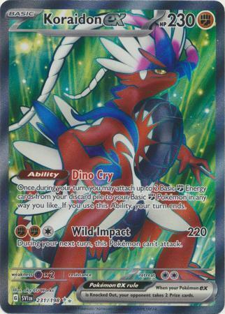 Koraidon ex (Full Art) - 231/198