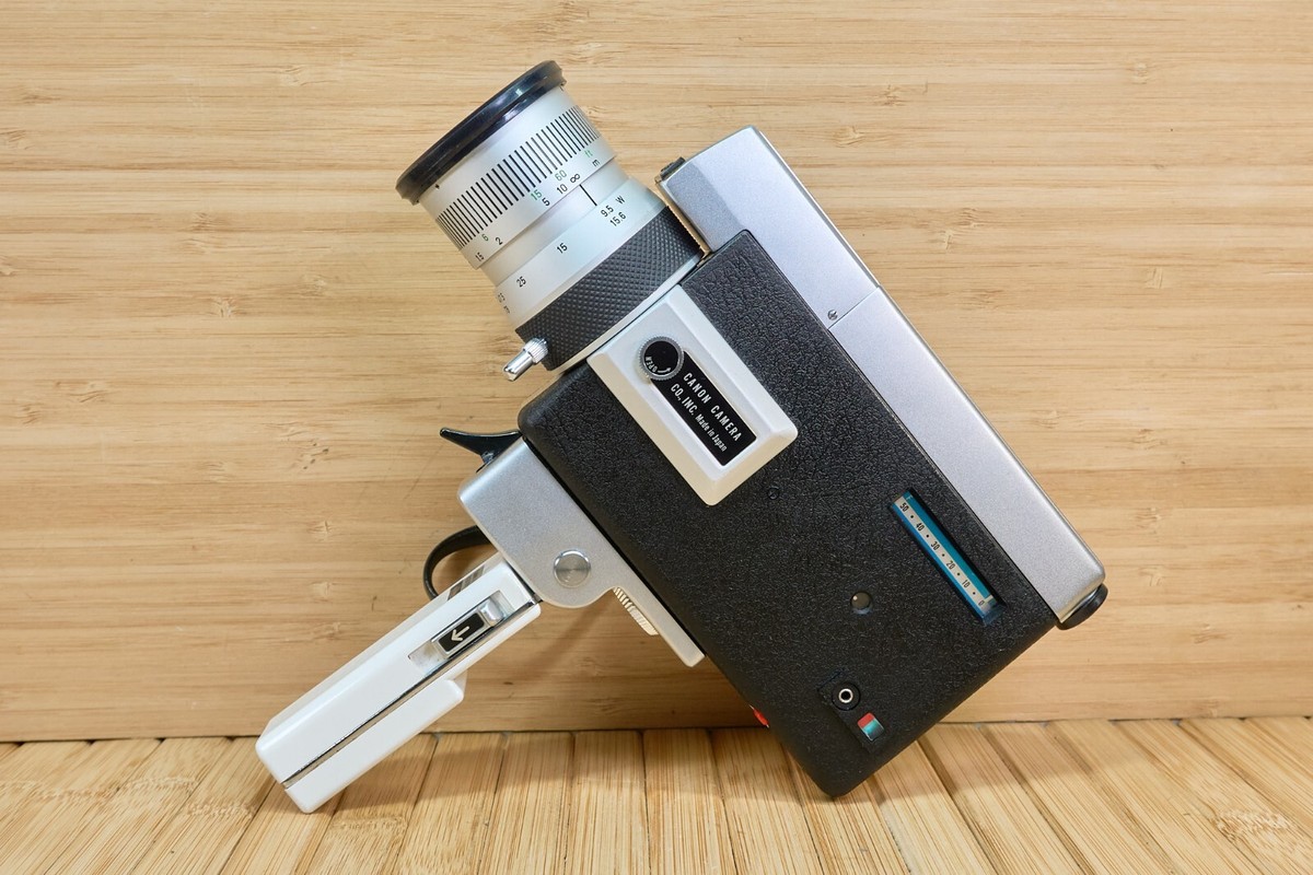 Canon Zoom 518 Super 8 9.5-47.5mm f/1.8 Lens 8mm Movie