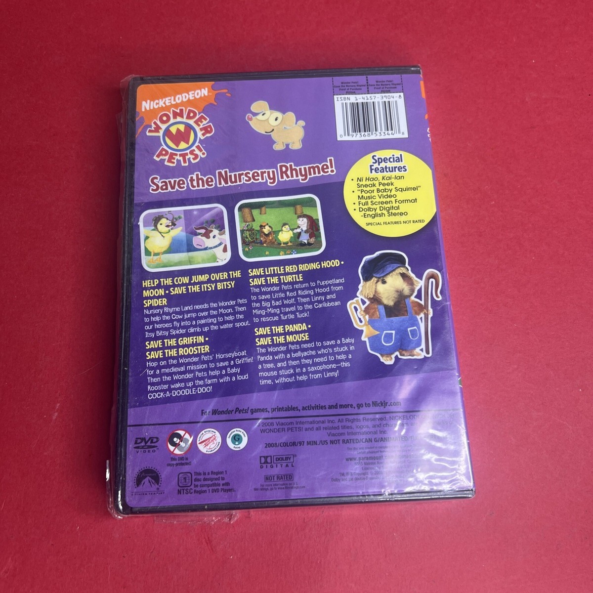 Wonder Pets - Save the Nursery Rhyme (DVD, 2008, Sensormatic