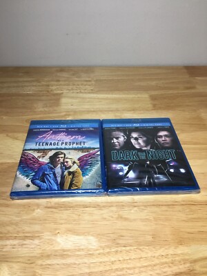 Lot Of 2 Brand New Blu-ray DVDs Dark Was The Night & Anthem Of A Teenage Prophet
