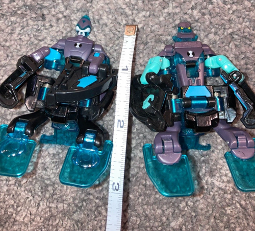 Ben 10 Omni Launch Omni-enhanced Diamondhead XLR8 alien figures, Ripjaw mini PVC - Picture 6 of 16