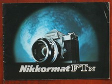 NIKON NIKKORMAT FTN SALES BROCHURE, 16 PGS., INK WRITING ON FEW PAGES/157205
