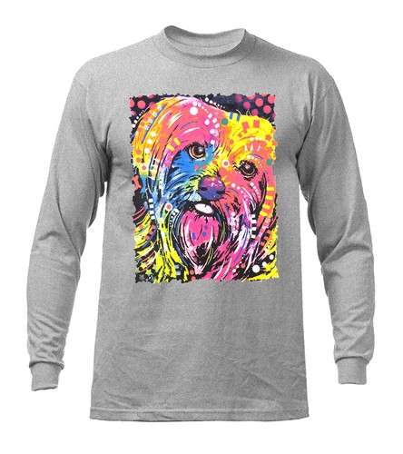 Yorkie Love Animal Pet Funny Joke Humor Humorous Long Sleeve - Picture 5 of 12