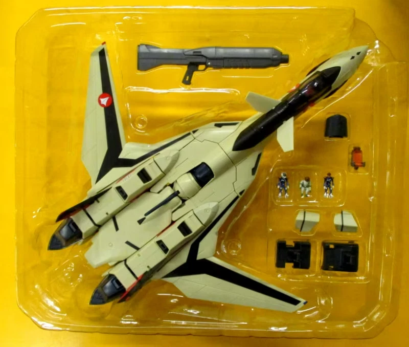 Figura de acción Macross PLUS YF-19 con paquete rápido 1/60 Arcadia Perfect Trans Japón Foto 3 de 4