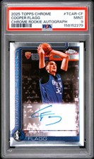 2025 TOPPS CHROME CHROME ROOKIE AUTOS #TCAR-CF COOPER FLAGG PSA 9