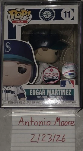 Funko Pop! Vinyl MLB Edgar Martinez #11 T-Mobile Park Exclusive Figure