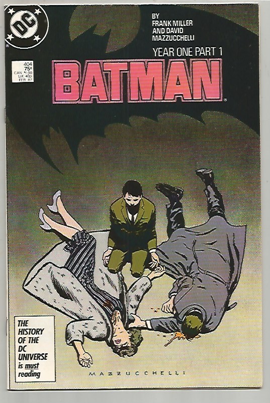 Batman #404 YEAR ONE/PART 1 (DC, 1987) NM-M (9.8, est.) Frank Miller FREE Ship!!
